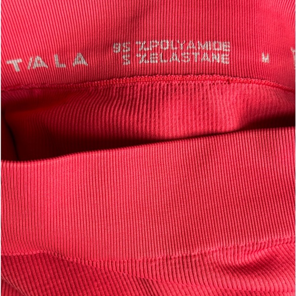 WE ARE TALA RED LOUNGE BRA AND SHORTS - Picture 5 of 5